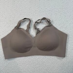 NWT momcozy womens nursing bra size 3xl dark beige stone